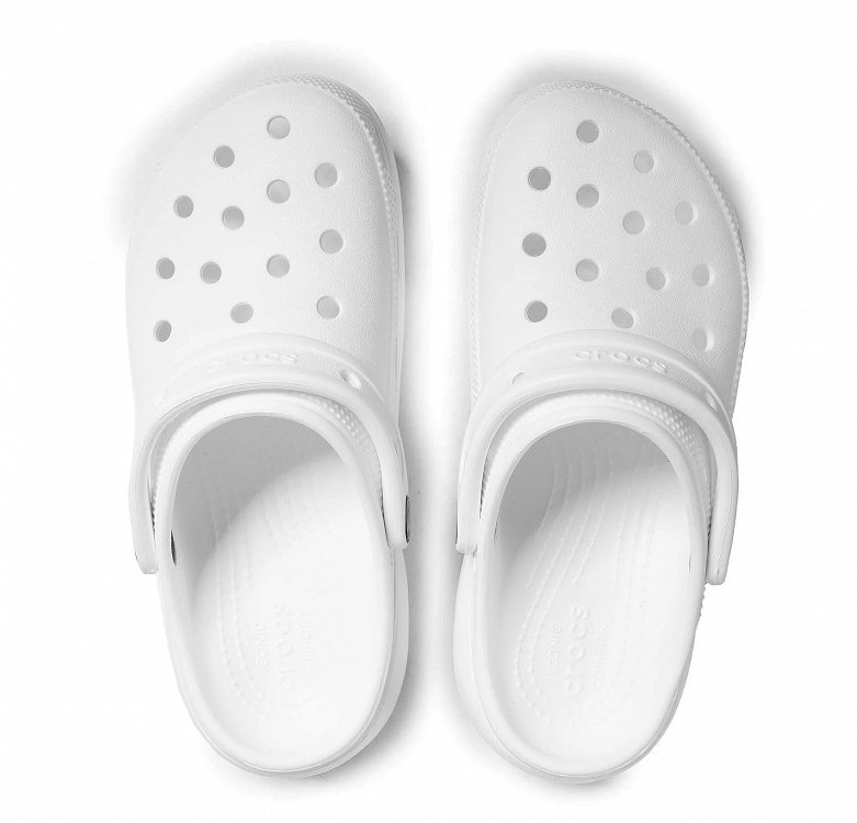 Crocs Classic Platform Clog W 206750-100 White