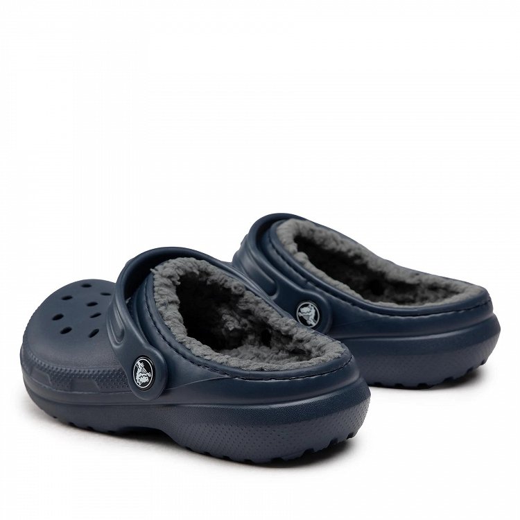Crocs Classic Lined Clog K 207010 459-Navy/Charco