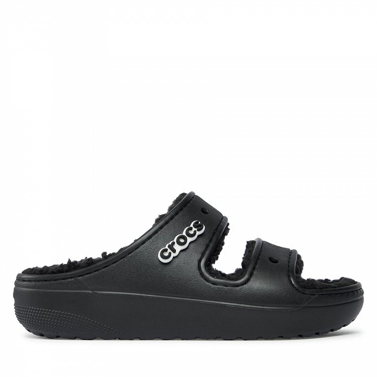 Crocs Classic Cozzzy Sndal 207446 060-Black/Black