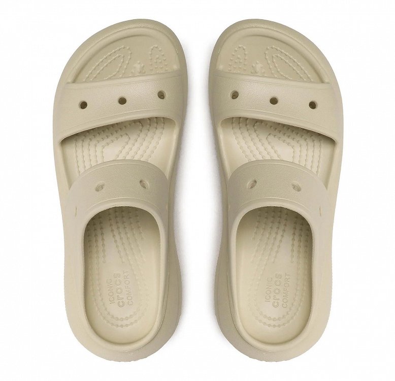 Crocs Classic Crush Sandal 207670 2Y2 Bone