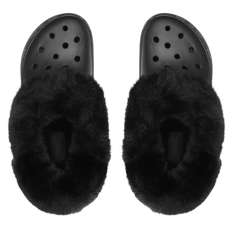 Crocs Furever Crush Clog 208446 001 Black