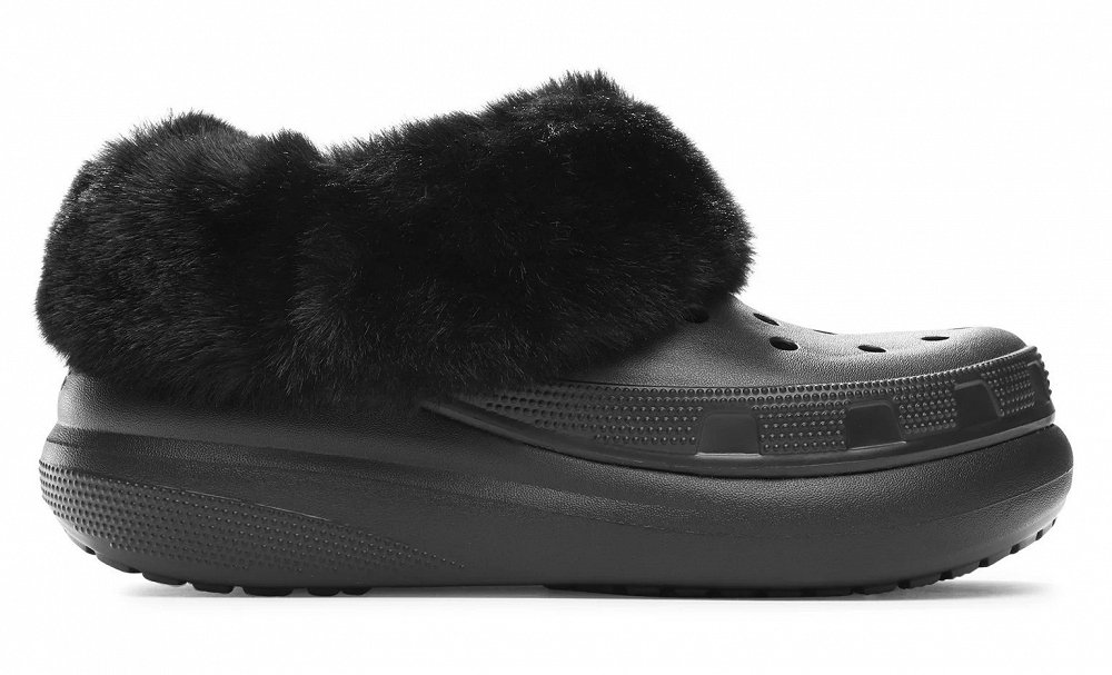 Crocs Furever Crush Clog 208446 001 Black