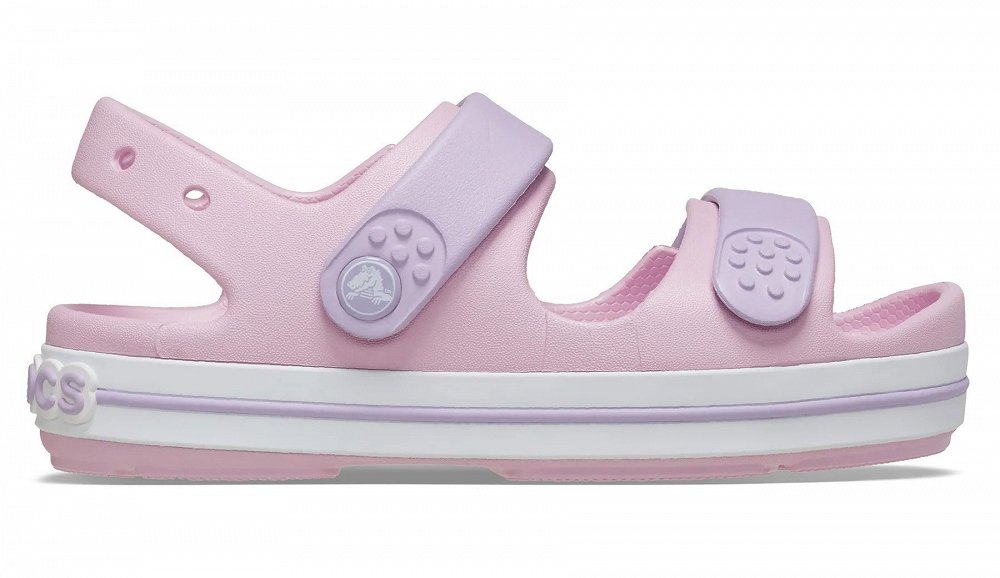Crocs Παιδικό Πέδιλο Crocband™ Cruiser Sandal 209424-84I Ballerina/Lavender