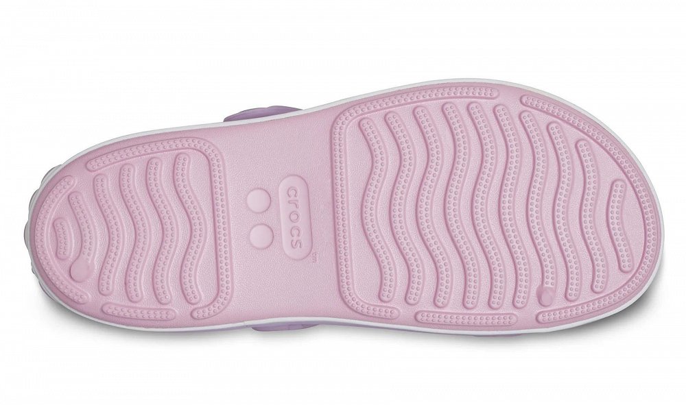Crocs Παιδικό Πέδιλο Crocband™ Cruiser Sandal 209424-84I Ballerina/Lavender