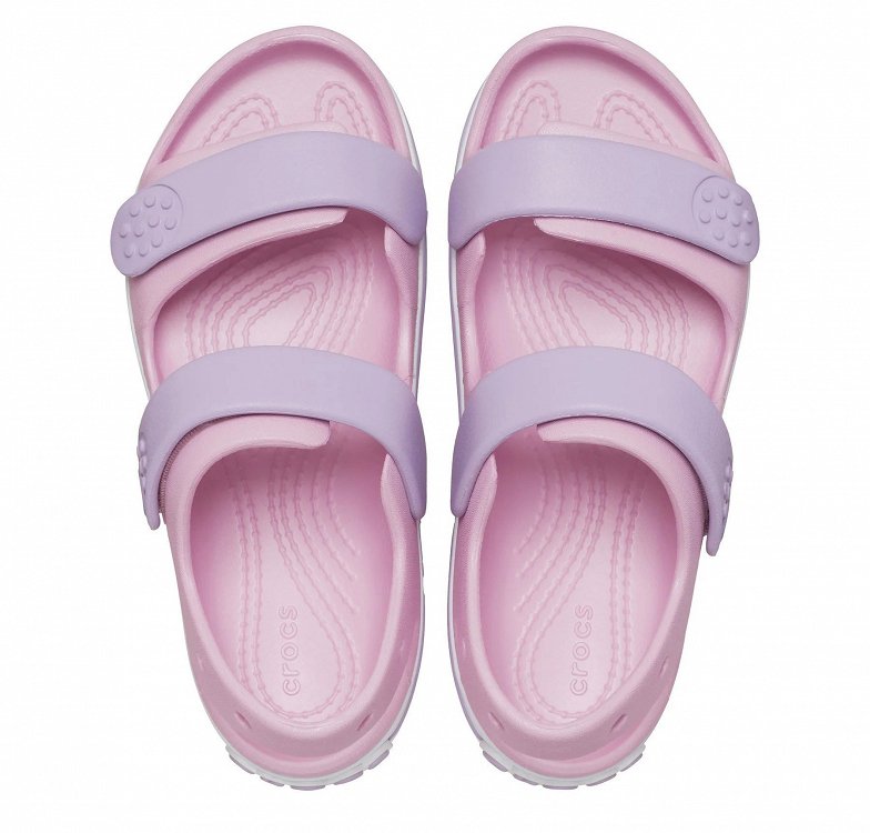 Crocs Παιδικό Πέδιλο Crocband™ Cruiser Sandal 209424-84I Ballerina/Lavender