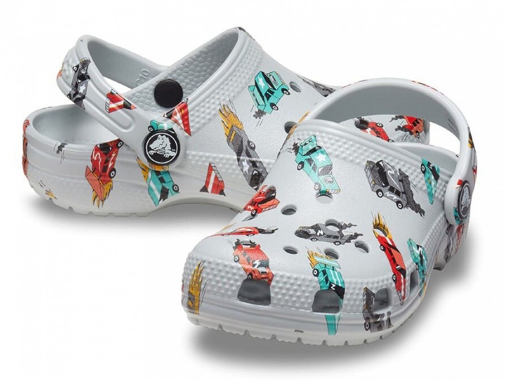 Crocs Race Cars Graphic Cq T 210992-1NN Mirage/Multi