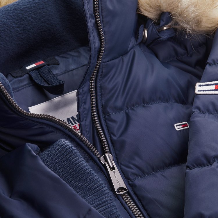 Tommy Hilfiger Tjw Basic Hooded Down Jacket DW0DW08588 C87 Blue