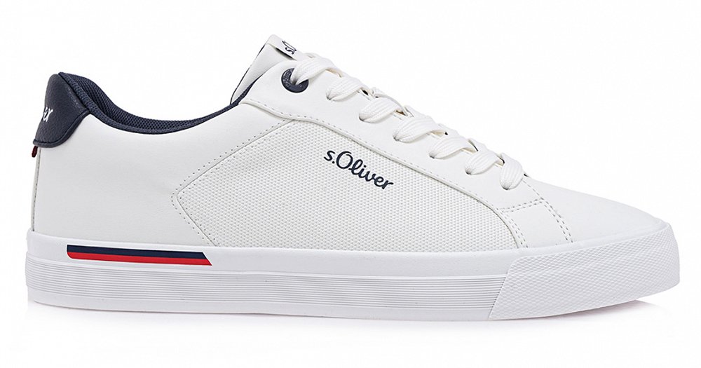 S.Oliver Ανδρικό Sneaker 2177855 0100 Λευκό