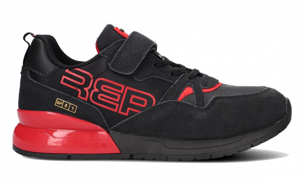 Replay Kids Shoot Jr JS290017L 0178 Black/Red