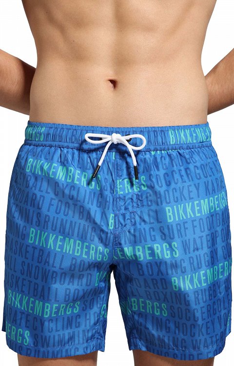 BIKKENBERGS Medium Boardshorts BKK1MBM17 Blue