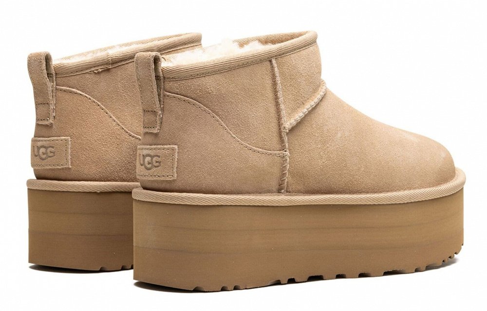 UGG W Classic Ultra Mini Platform 1135092 SAN Μπεζ