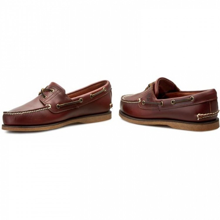 Timberland Mens Icon 2-Eye Boat TB0250772141 Md Brown