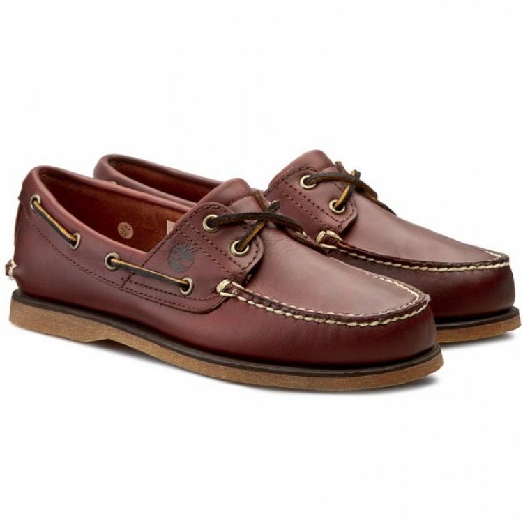 Timberland Mens Icon 2-Eye Boat TB0250772141 Md Brown