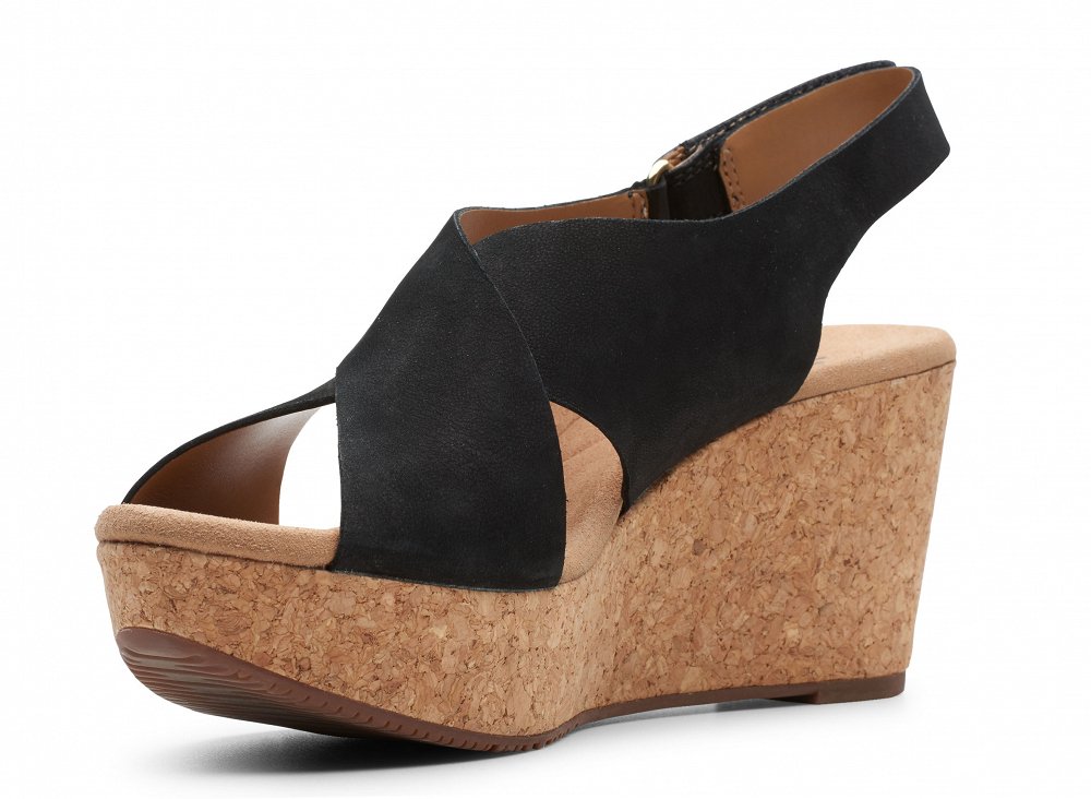 Clarks Annadel Eirwyn 26124868 Black Nubuck
