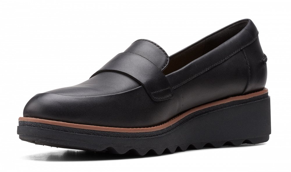 Clarks Sharon Gracie 26156816 Black Soft