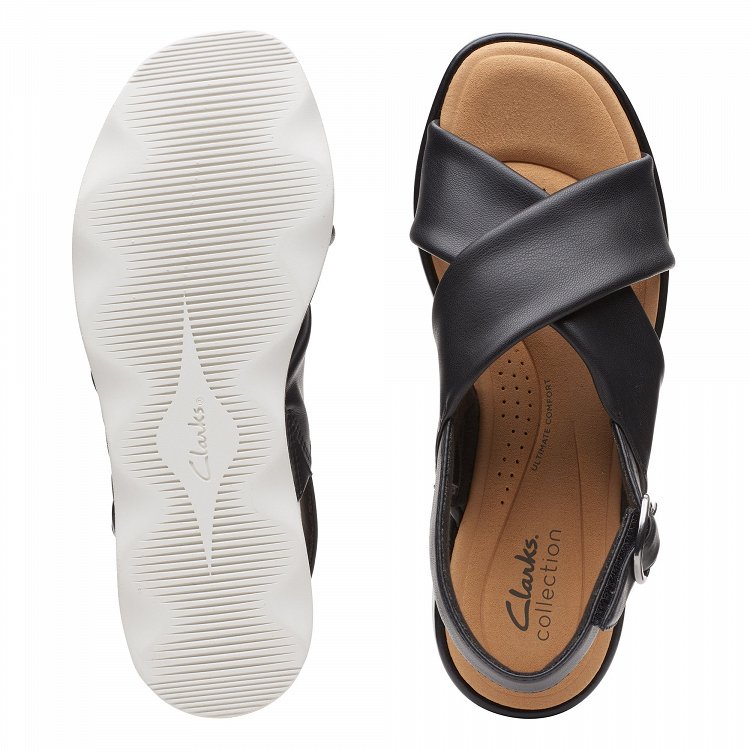 Clarks Clara Cove 26164722 Black Leather