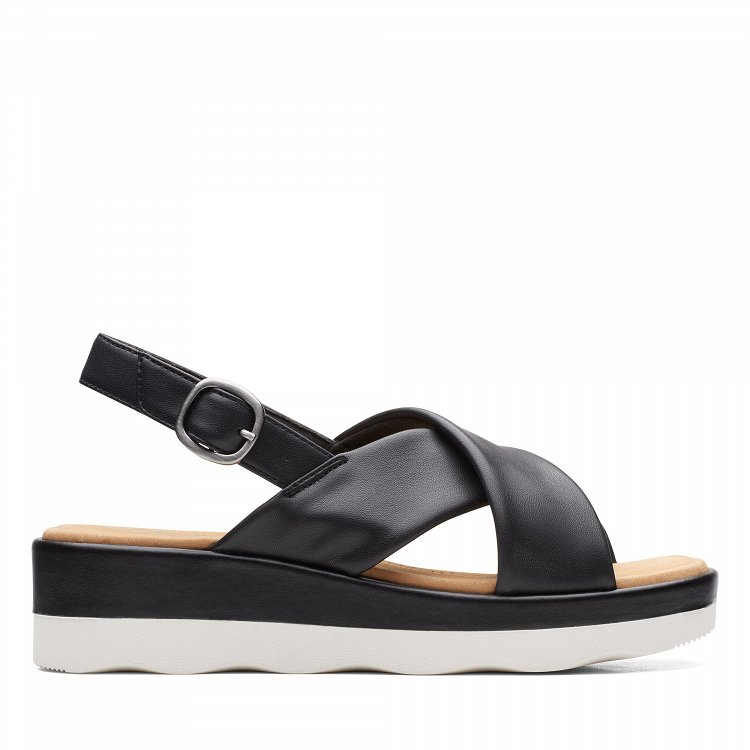 Clarks Clara Cove 26164722 Black Leather
