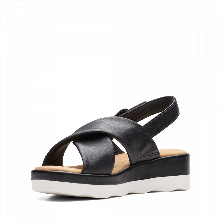 Clarks Clara Cove 26164722 Black Leather