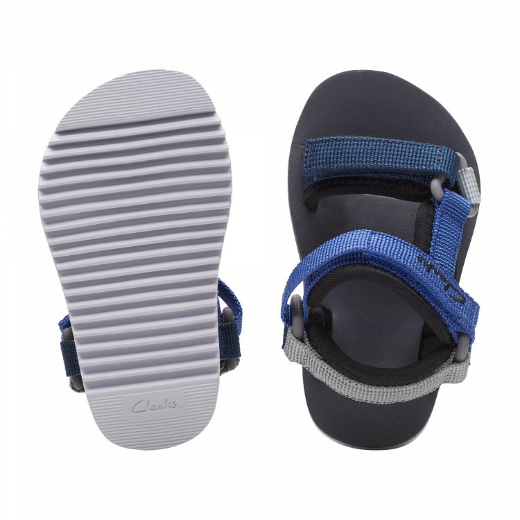 Clarks Kids Peak Web K 26171894 Blue Combi
