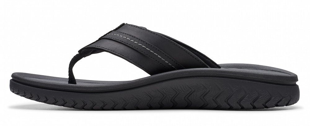 Clarks Wesley Sun 26176988 Black Leather