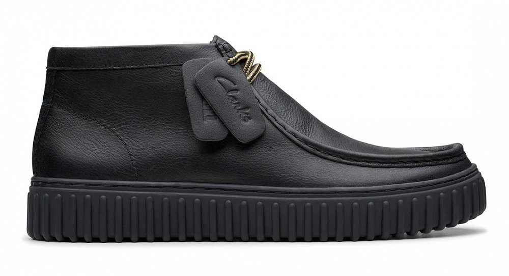 Clarks Ανδρικό Δερμάτινο Μποτάκι Torhill Hi