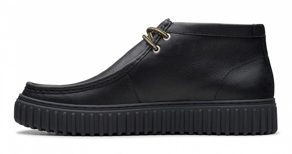 Clarks Ανδρικό Δερμάτινο Μποτάκι Torhill Hi