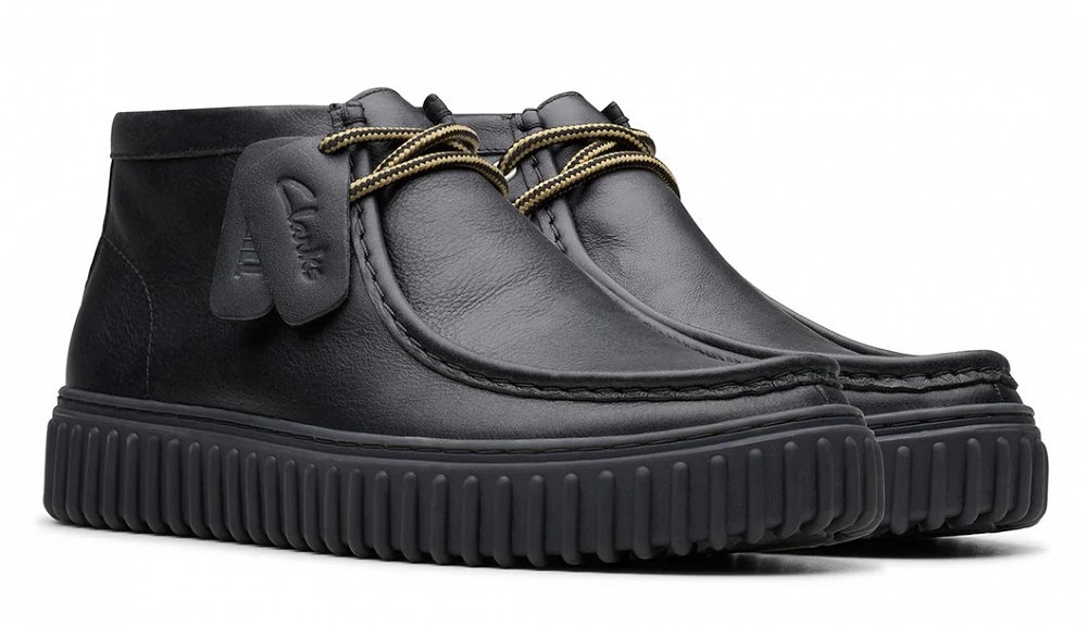 Clarks Ανδρικό Δερμάτινο Μποτάκι Torhill Hi