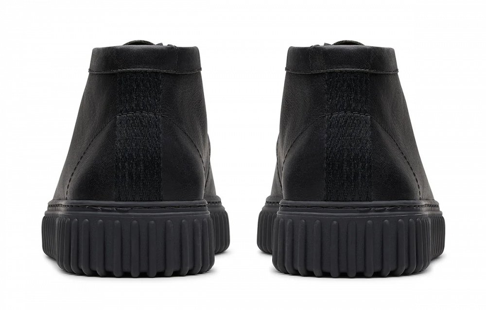 Clarks Ανδρικό Δερμάτινο Μποτάκι Torhill Hi