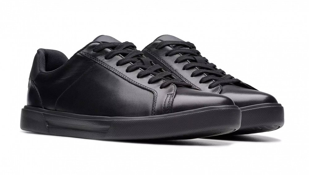 Clarks Ανδρικό Δερμάτινο Παπούτσι Romsey Lace 26182591 Black Leather