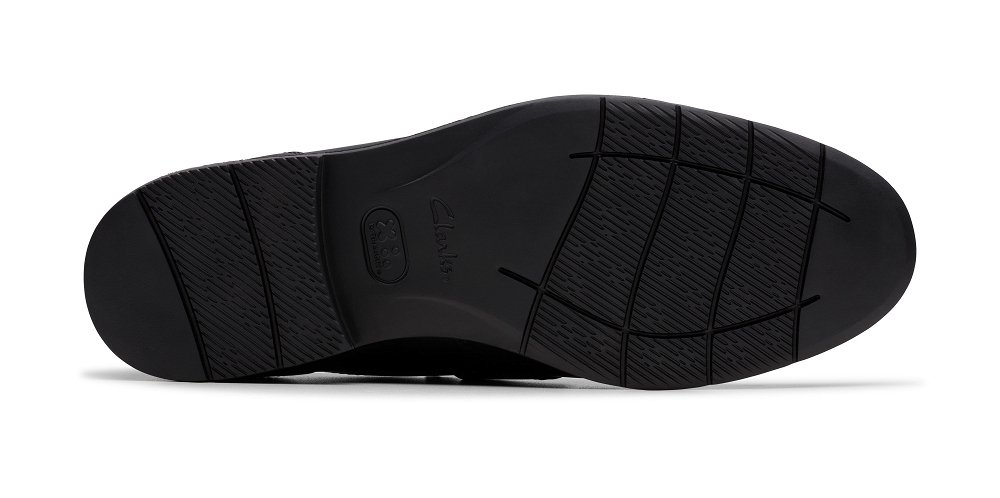 Clarks Ανδρικά Δερμάτινα Loafers Banbury Lo 26183661 Black Leather