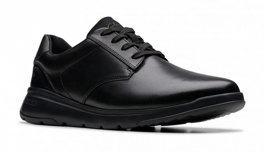 Clarks Ανδρικό Δερμάτινο Παπούτσι Lifton Lace 26183698 Black Leather