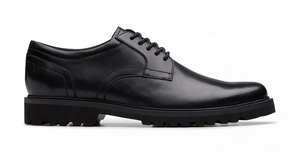 Clarks Berwick Lace 26183725 Black Leather