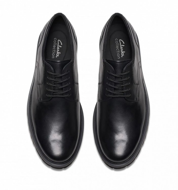 Clarks Berwick Lace 26183725 Black Leather