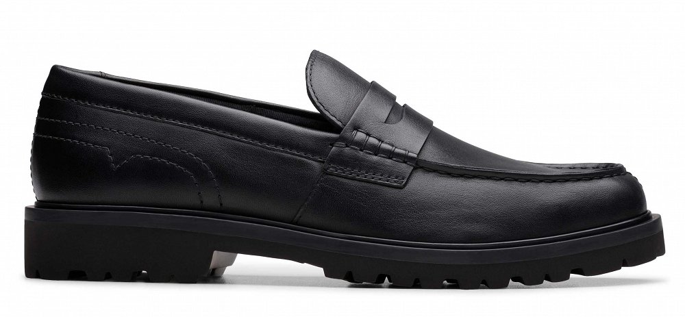 Clarks Berwick Lo 26183727 Black Leather
