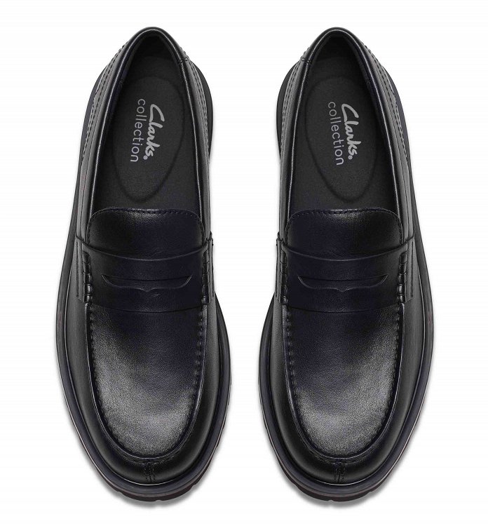 Clarks Berwick Lo 26183727 Black Leather