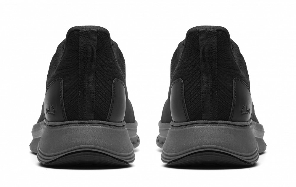 Clarks Ανδρικό Sneaker Motion Trek LX 26184781 Black Leather