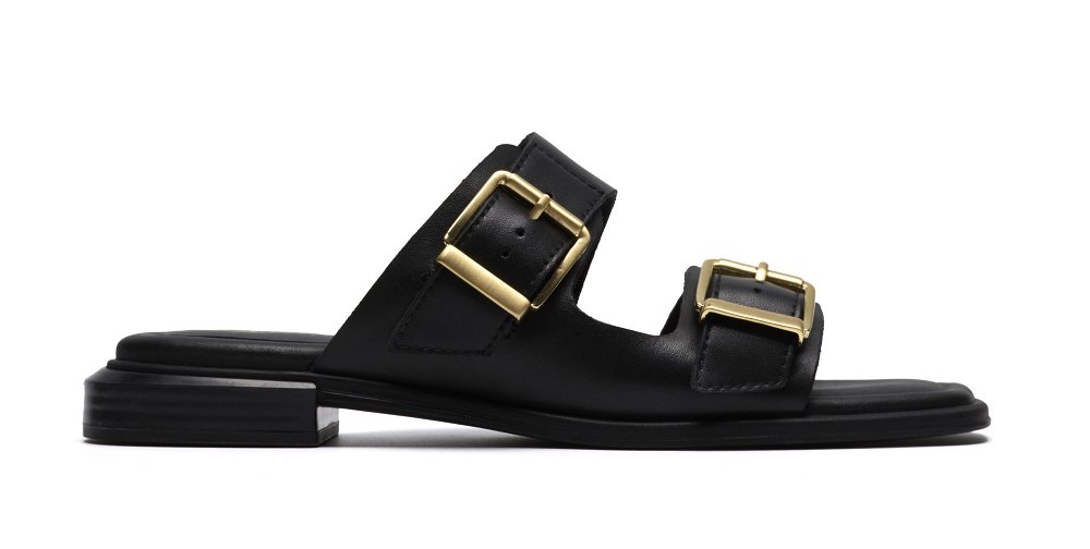 Clarks Γυναικείο Δερμάτινο Flat Πέδιλο Ariany Bay