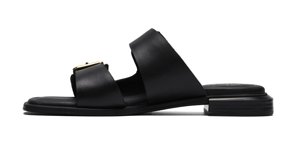 Clarks Γυναικείο Δερμάτινο Flat Πέδιλο Ariany Bay