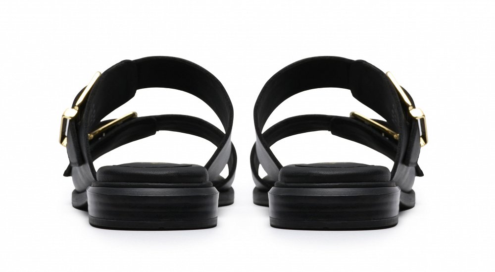 Clarks Γυναικείο Δερμάτινο Flat Πέδιλο Ariany Bay