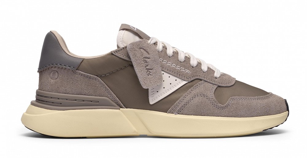 Clarks Ανδρικό Δερμάτινο Sneaker Craftwick Lace 26186558 Grey
