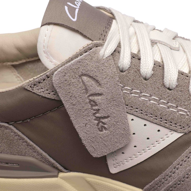Clarks Ανδρικό Δερμάτινο Sneaker Craftwick Lace 26186558 Grey