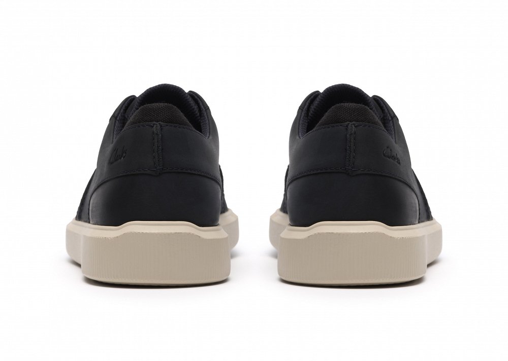 Clarks Ανδρικό Δερμάτινο Sneaker Brodin Seam