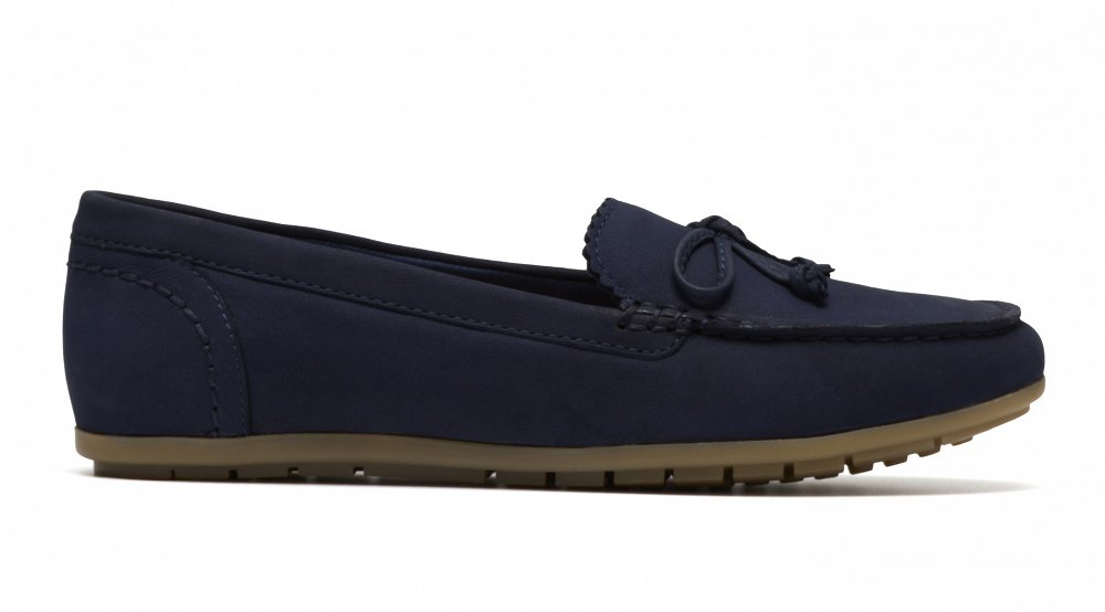 Clarks Γυναικείο Δερμάτινο Μοκασίνι Elliote Sail