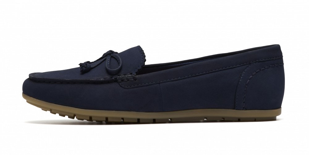 Clarks Γυναικείο Δερμάτινο Μοκασίνι Elliote Sail