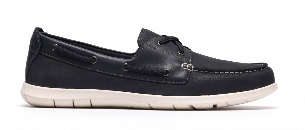 Clarks Ανδρικό Δερμάτινο Boat Flexway 2Eye