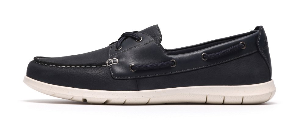 Clarks Ανδρικό Δερμάτινο Boat Flexway 2Eye