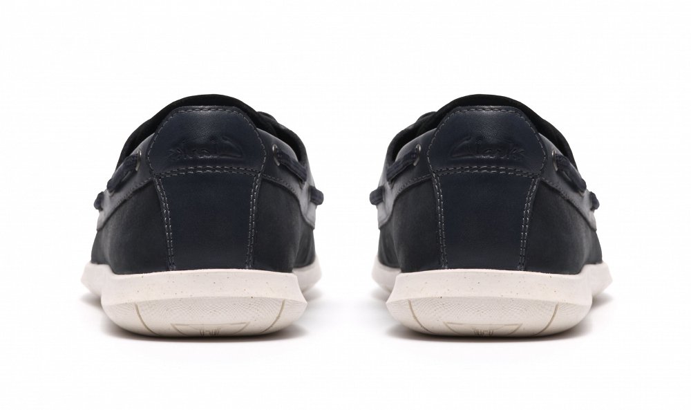 Clarks Ανδρικό Δερμάτινο Boat Flexway 2Eye