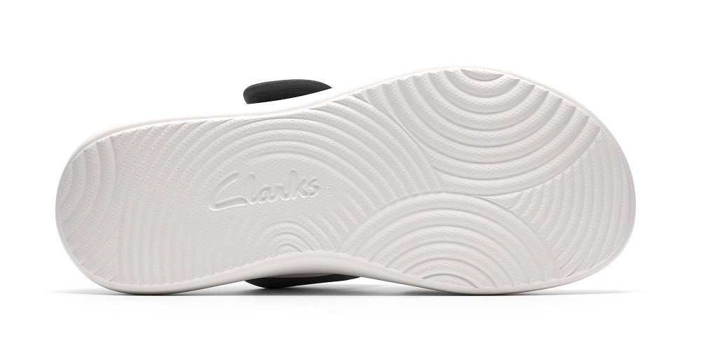 Clarks Γυναικεία Cloudsteppers Παντόφλα Solevana Star2 26187746 Μαύρο