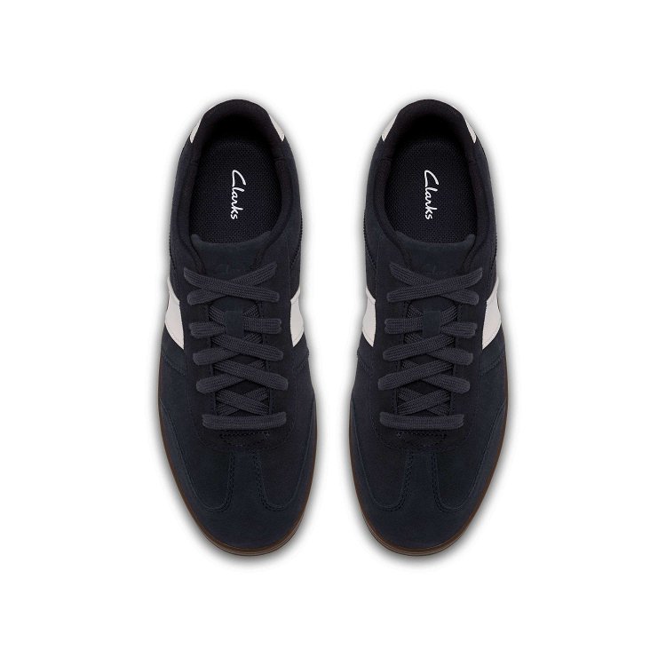 Clarks Ανδρικό Δερμάτινο Sneaker Seco Speed 26187824 Navy Suede