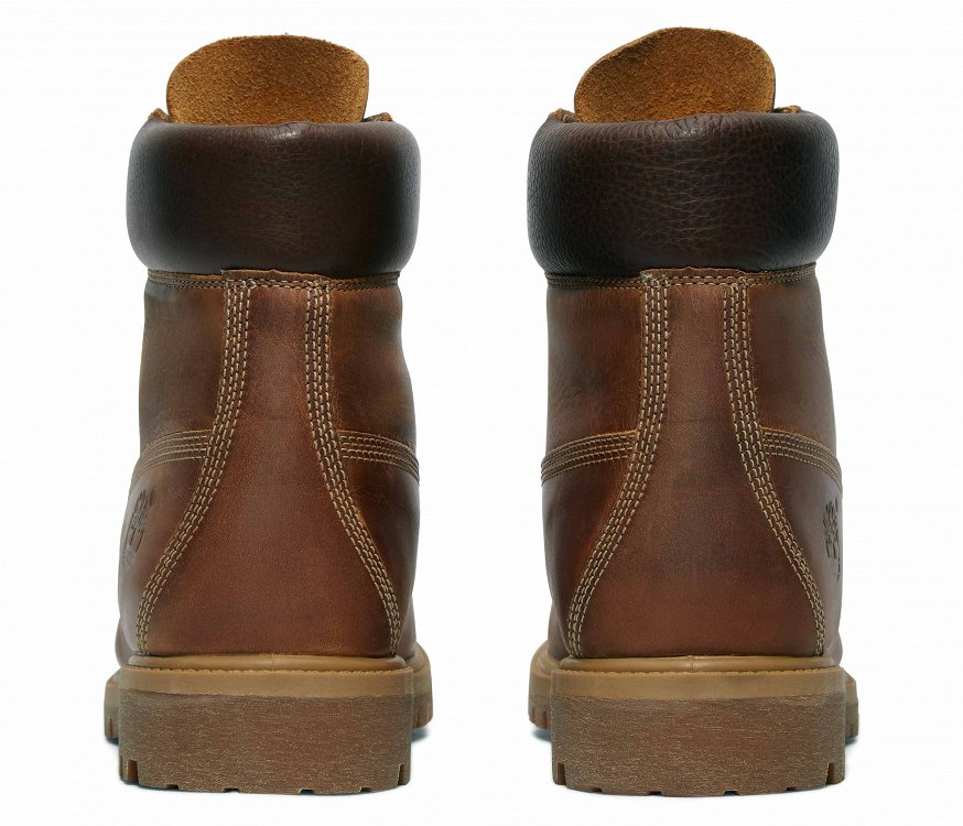 Timberland Premium 6 In Waterproof Boot 27094 214 Medium Brown Nubuck